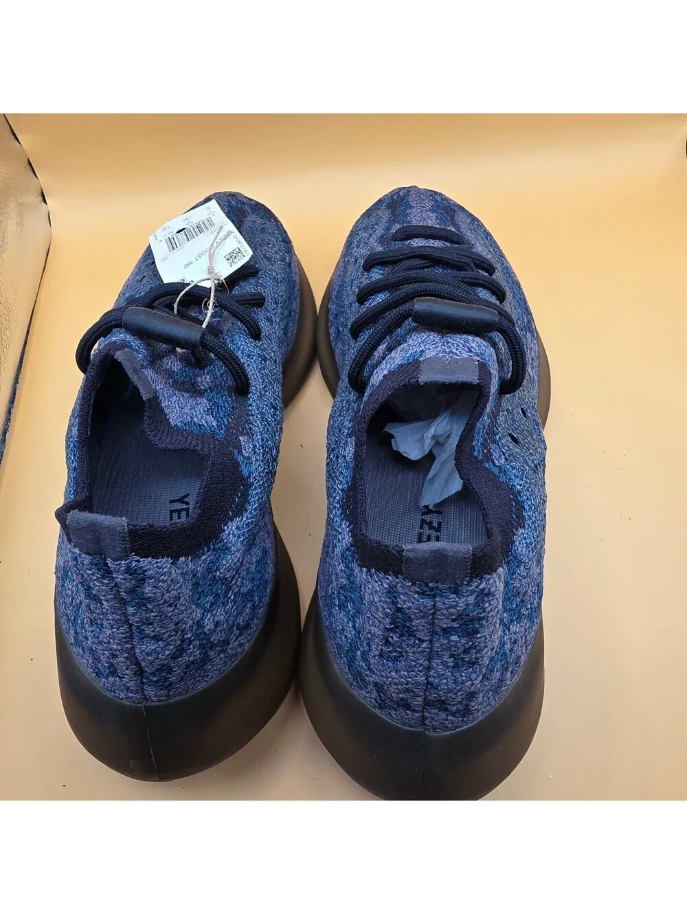 Yeezy Boost 380 Men's Sneakers Size 6 US / 5.5 UK - Blue/Black